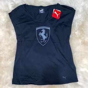 Puma Ferrari tee Medium or XS NWT